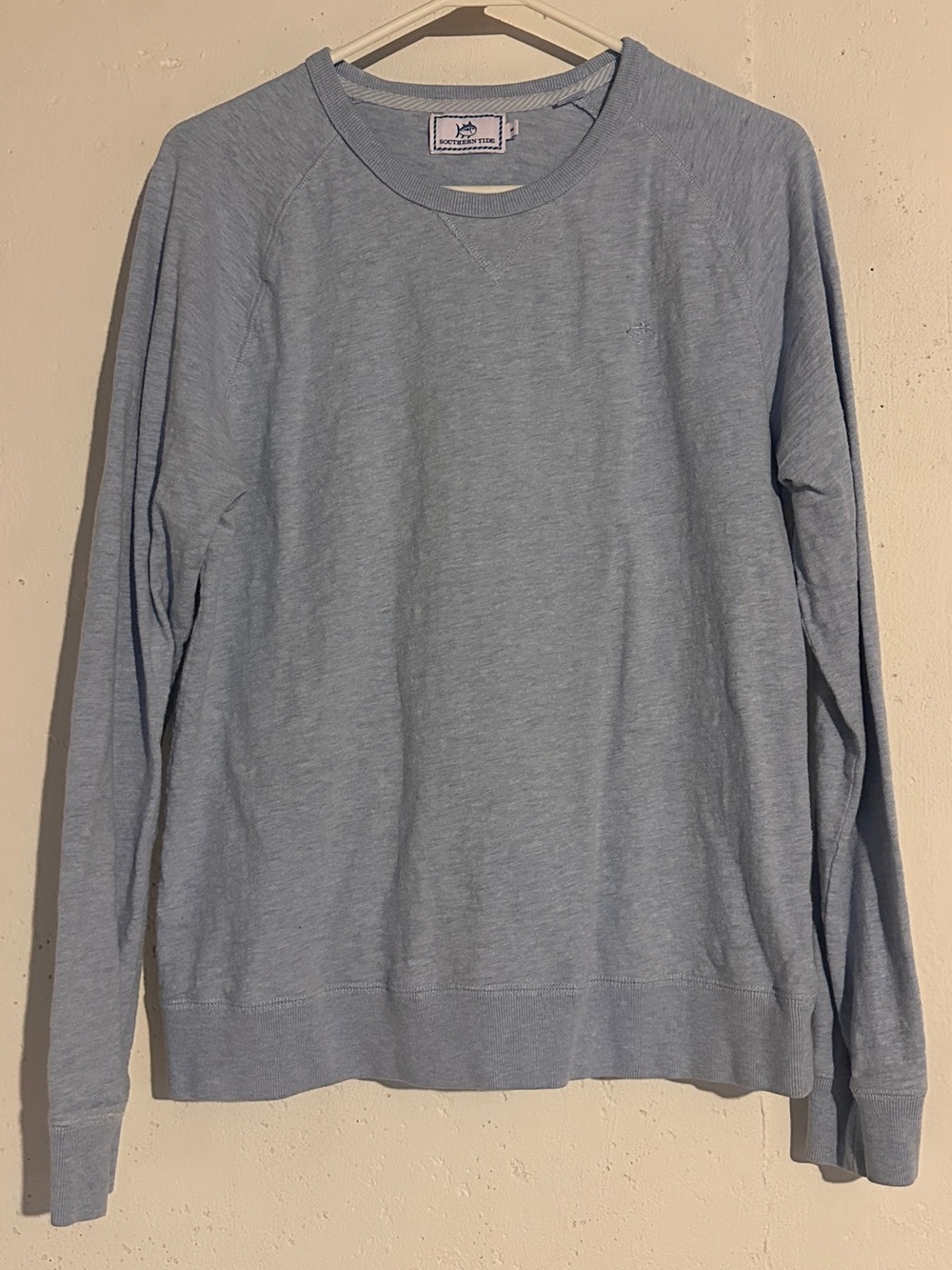Southern Tide Gray Long Sleeve Tee